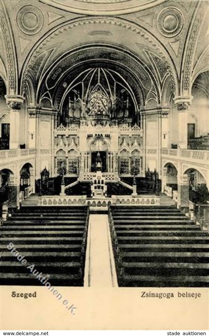 Synagoge SZEGED - Inneres Der Synagoge I Synagogue - Judaika