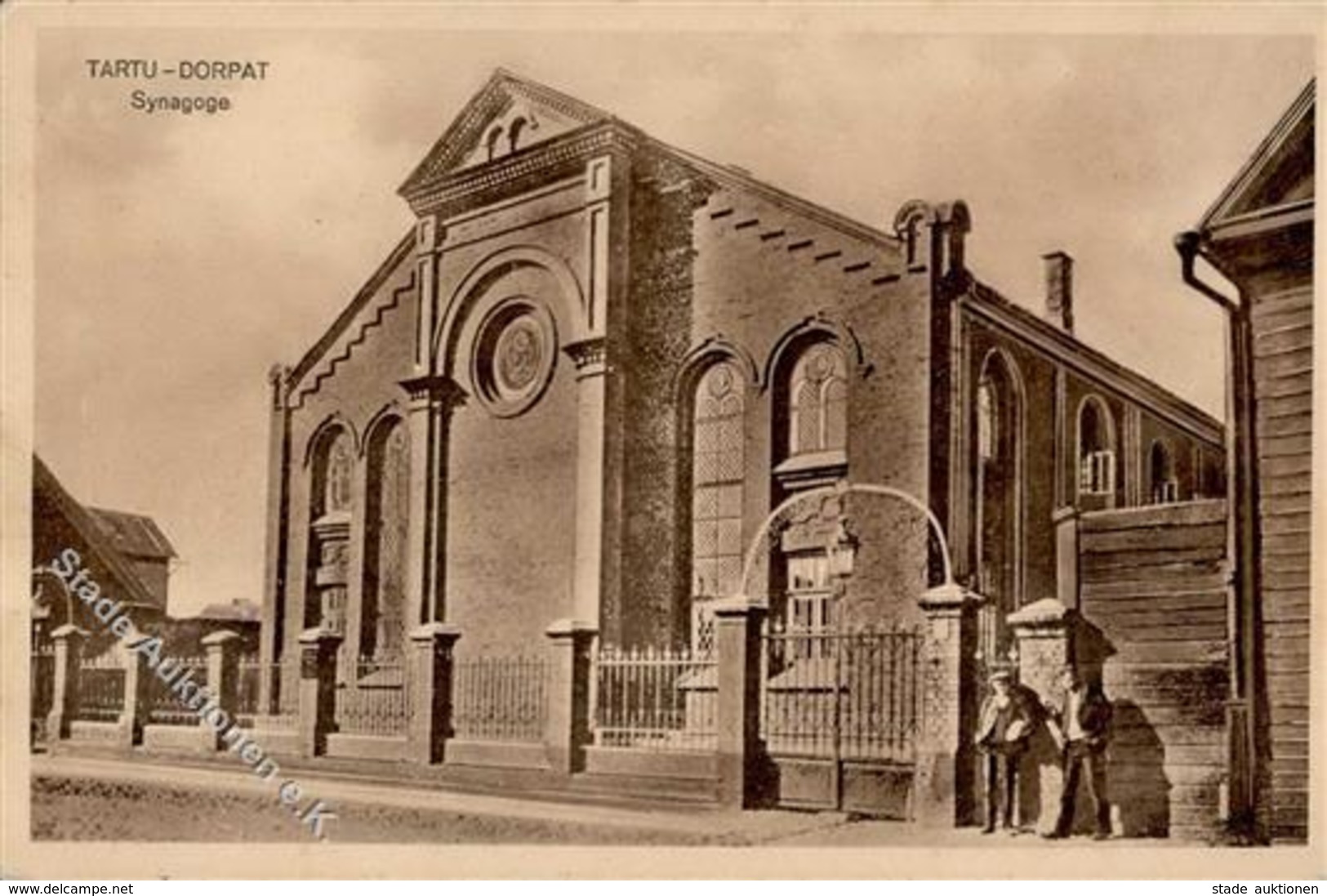 Synagoge TARTU-DORPAT - I-II Synagogue - Judaisme