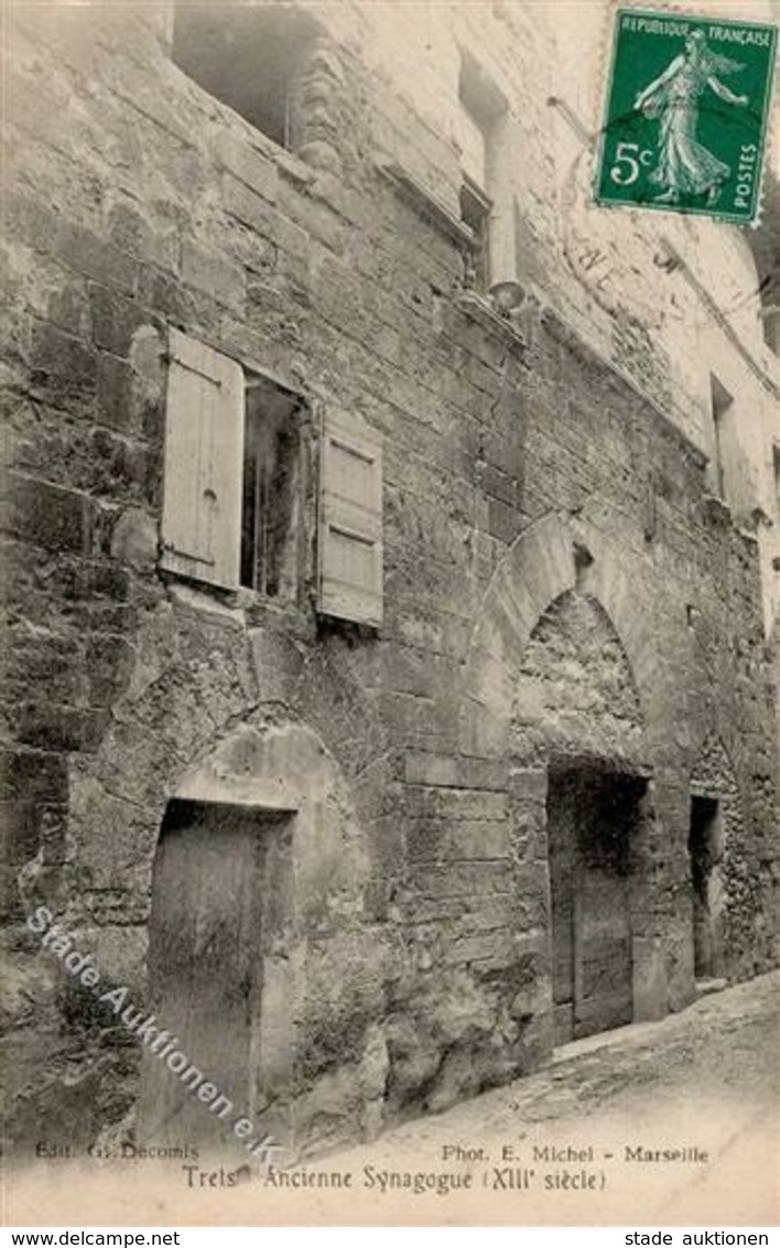 Synagoge Trets Ancienne Synagoge 1909 I-II (Eckbug) Synagogue - Giudaismo