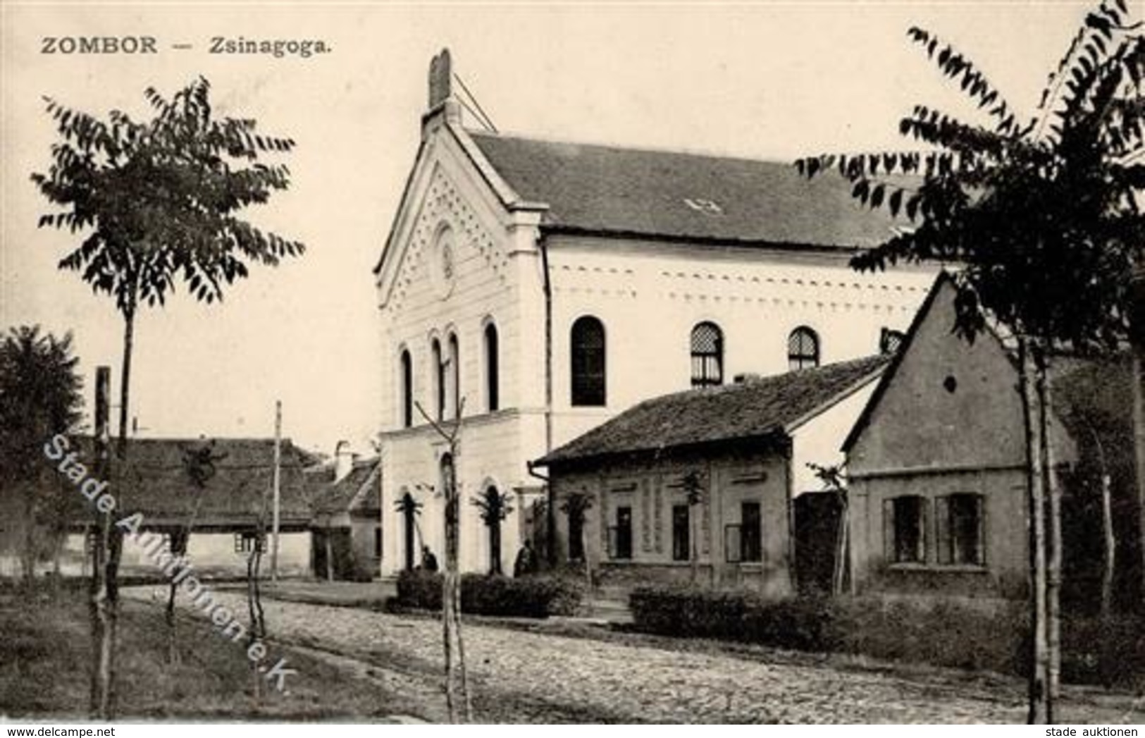Synagoge ZOMBOR - I-II Synagogue - Judaika