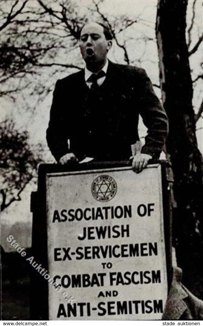 Judaika - ENGLAND - Jüdische Organisation - Anti-Semitisch I-II Judaisme - Jewish