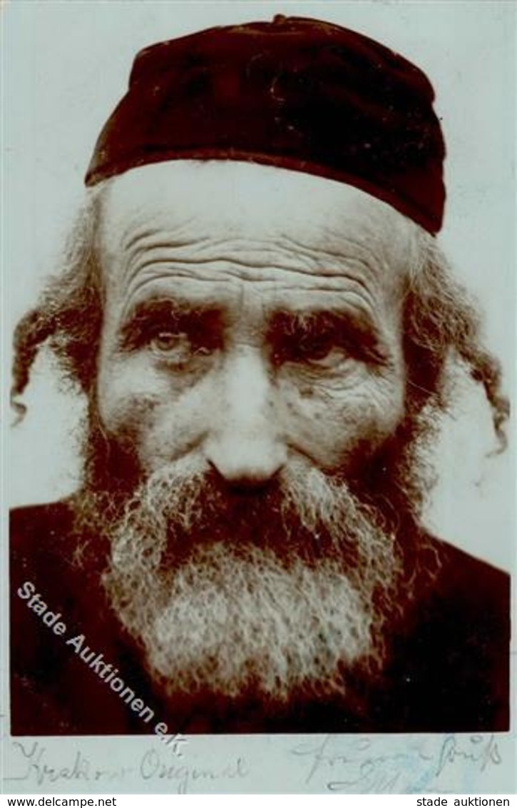 Judaika - JUDEN-Foto-Ak - KRAKAUER Original I Judaisme - Jewish