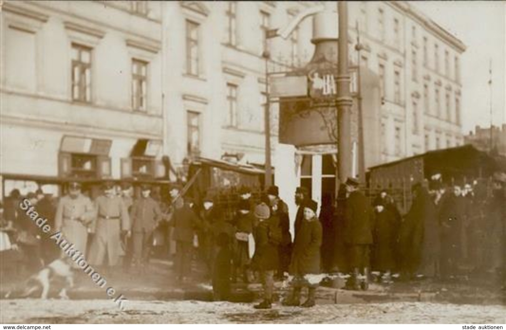 Judaika Jüdischer Markt  Foto AK I-II Judaisme - Jewish