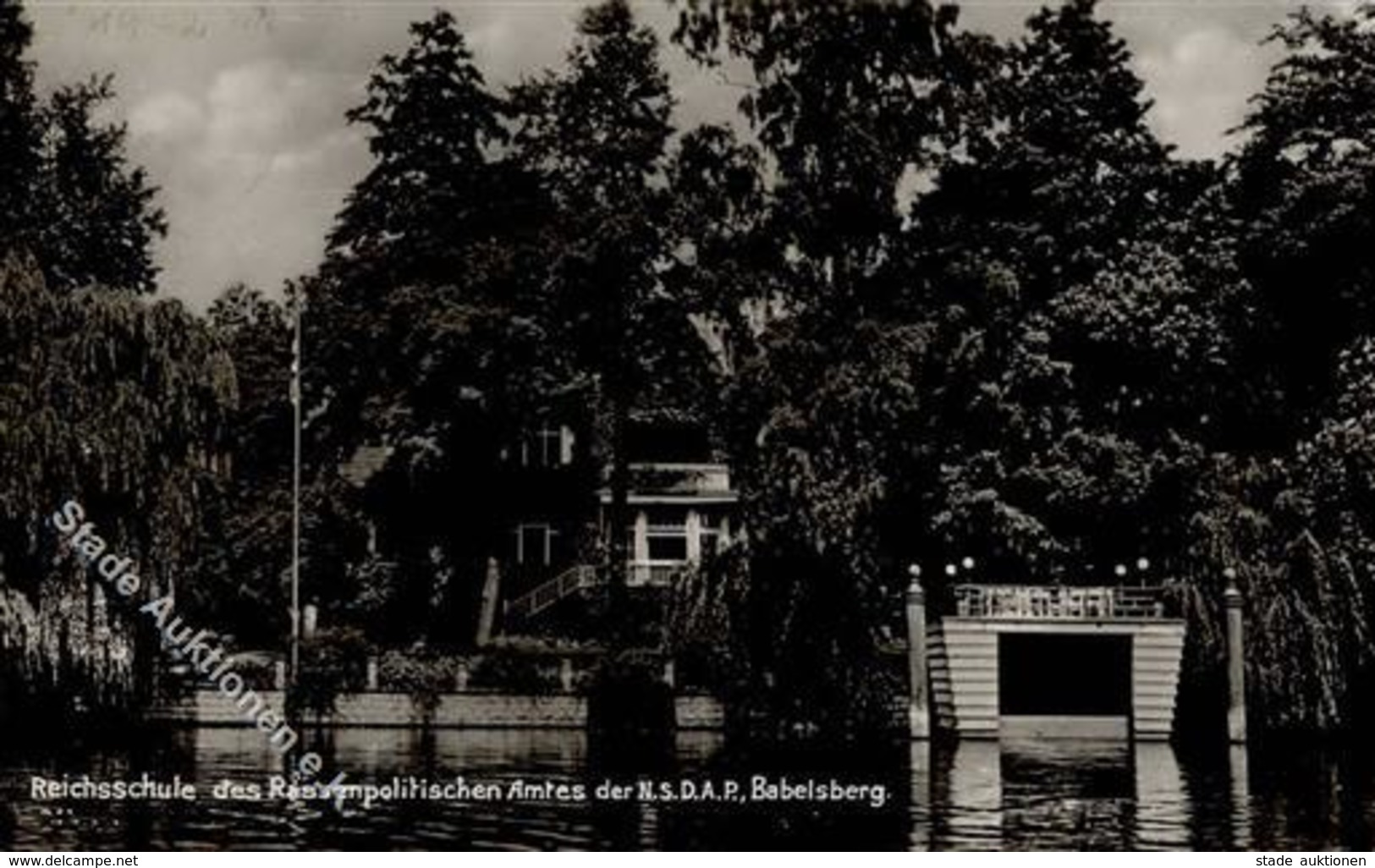 NS-JUDAIKA WK II - Reichsschule Des RASSENPOLITISCHEN AMTES D. NSDAP Babelsberg, 1942 I - Jewish