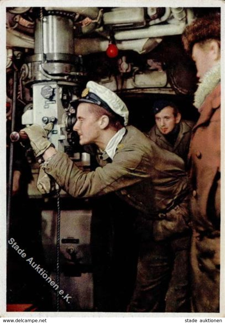 U-Boot WK II Der Kommandant Am Sehrohr I-II - Guerre