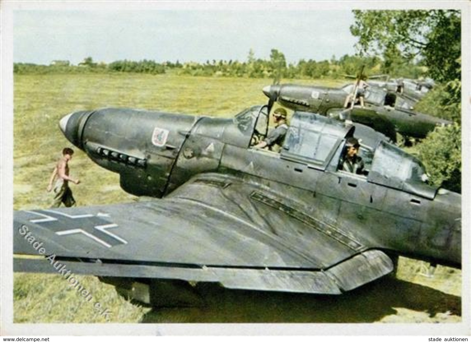 Junkers Stukas Ju 87 WK II   Foto AK I-II - 1939-1945: 2nd War