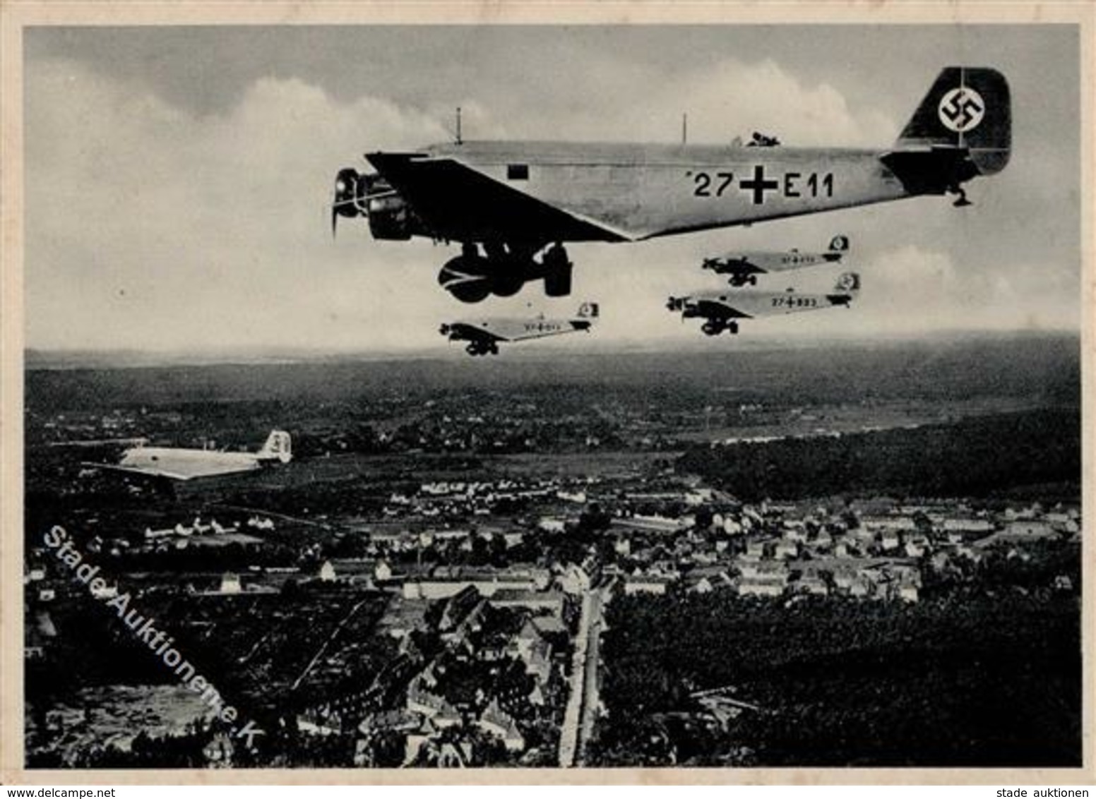 Flugwesen WK II Junkers I-II (keine Ak-Einteilung) Aviation - 1939-1945: 2. Weltkrieg