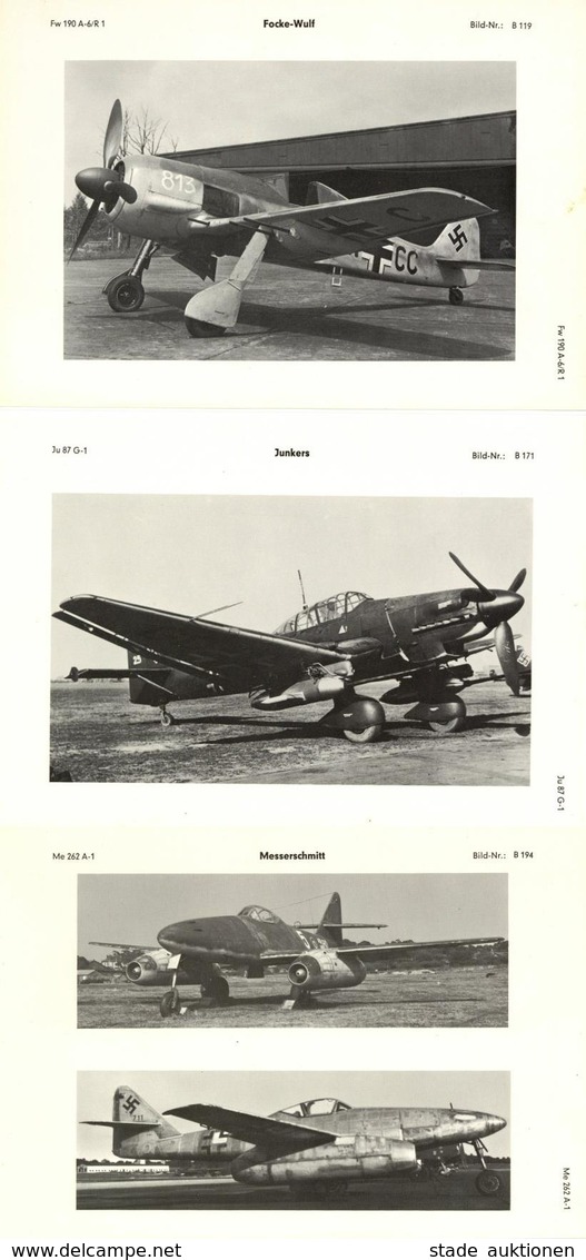 Flugzeug WK II Luftfahrt Im Bild Lot Mit 7 Bildern Von Junkers Messerschmitt U. Focke-Wulf I-II Aviation - 1939-1945: 2nd War