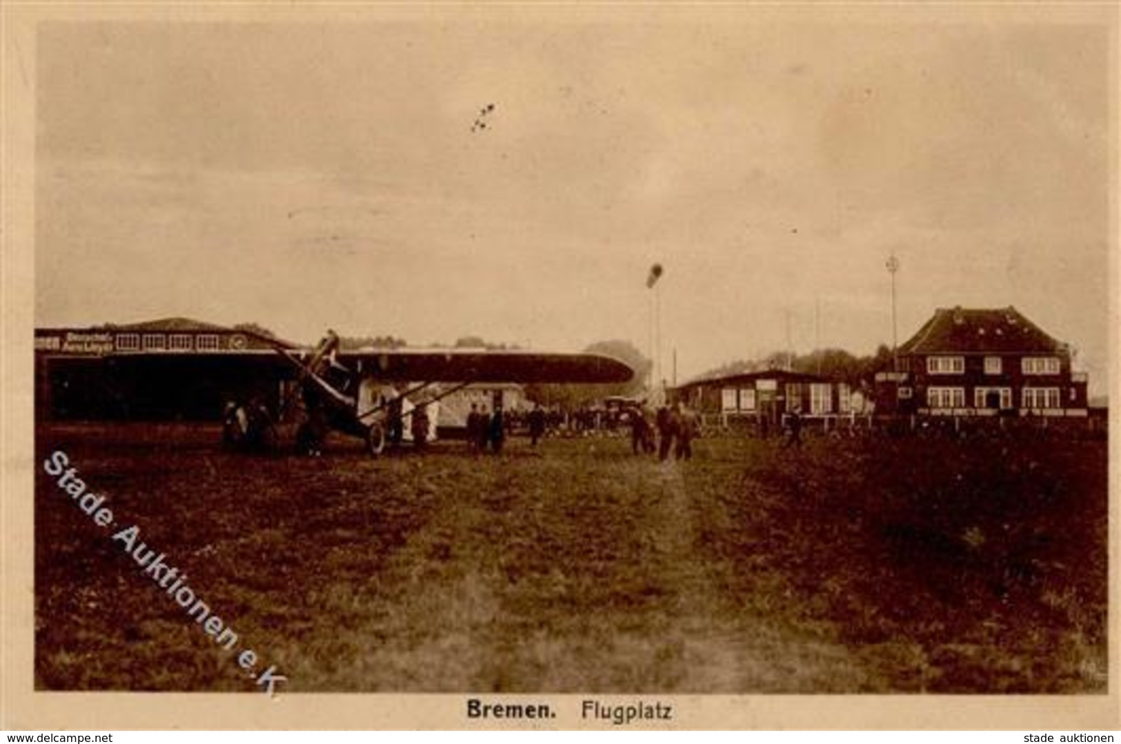 BREMEN - FLUGPLATZ Bremen I-II - Airmen, Fliers