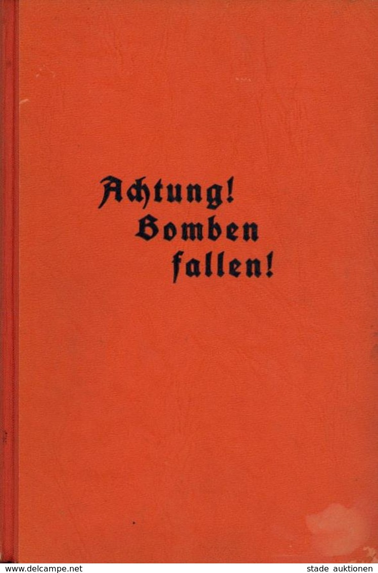 Buch Zeppelin Achtung! Bomben Fallen Klein, Pitt Obermaschinistenmaat 1934 Verlag Hase & Koehler 157 Seiten Diverse Abbi - Airships