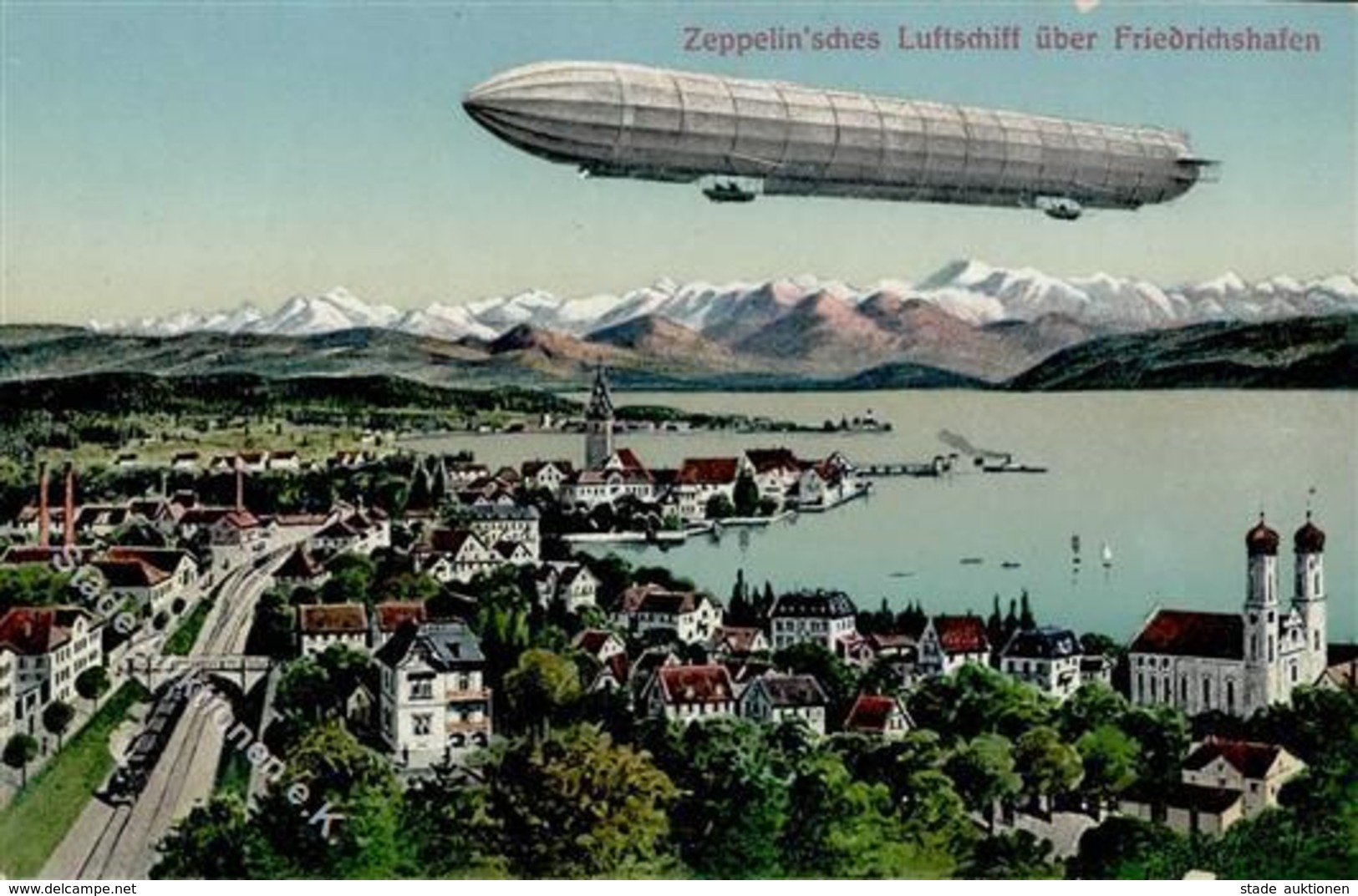 Zeppelin Friedrichshafen (7990) I-II Dirigeable - Zeppeline