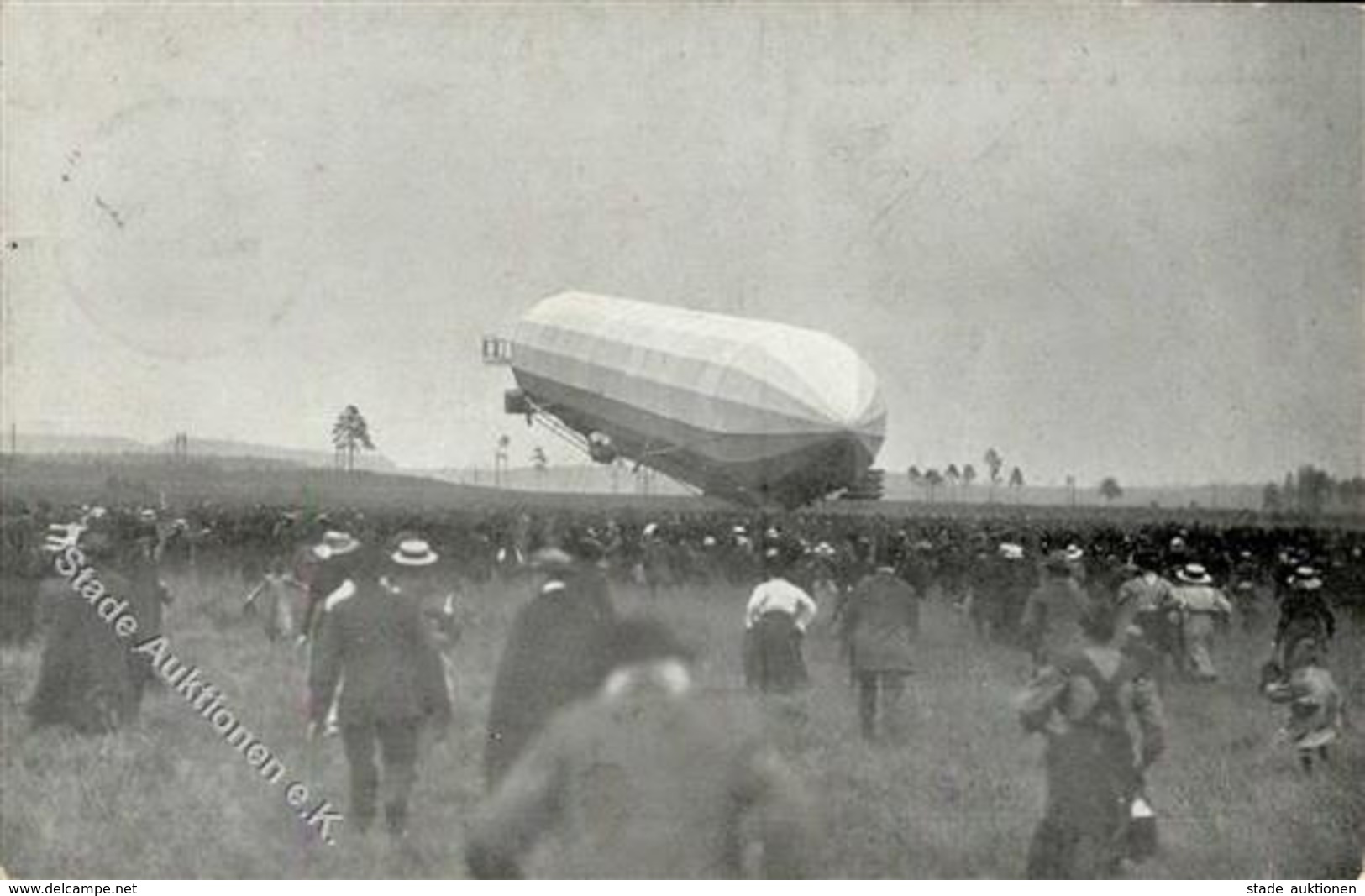 Zeppelin Landung Z III 1909 I-II Dirigeable - Airships