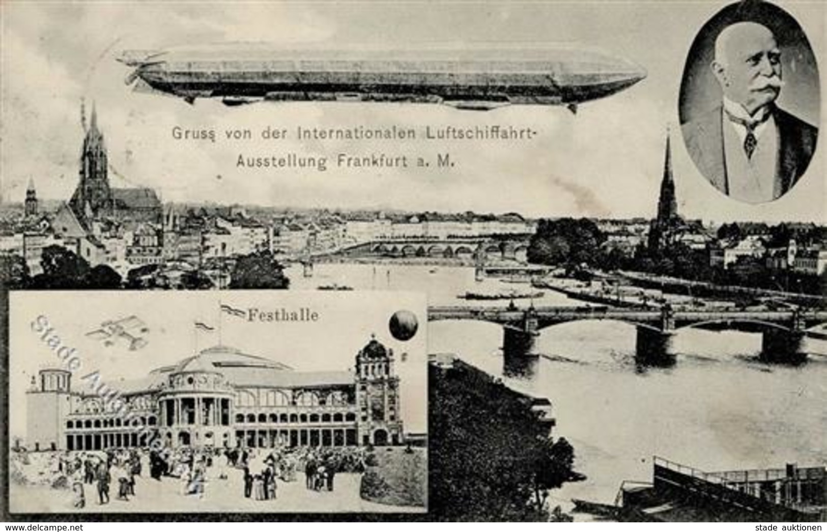 ILA Frankfurt (6000) Zeppelin Flugzeug Ballon  1909 I-II Aviation Dirigeable - Dirigeables