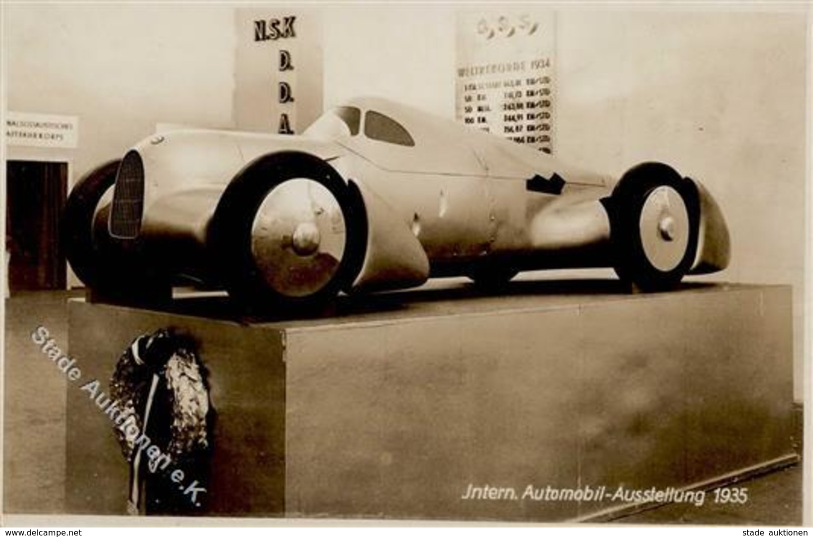 IAA BERLIN 1935 - Foto-Ak I-II - Passenger Cars