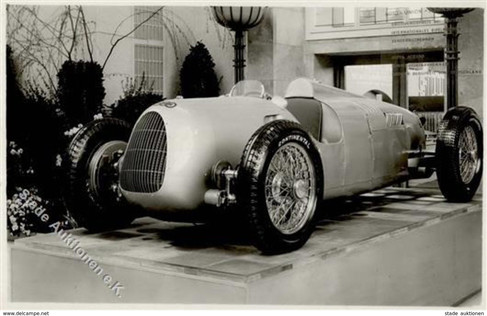 IAA BERLIN 1938 - Foto-Ak AUTO-UNION I - PKW