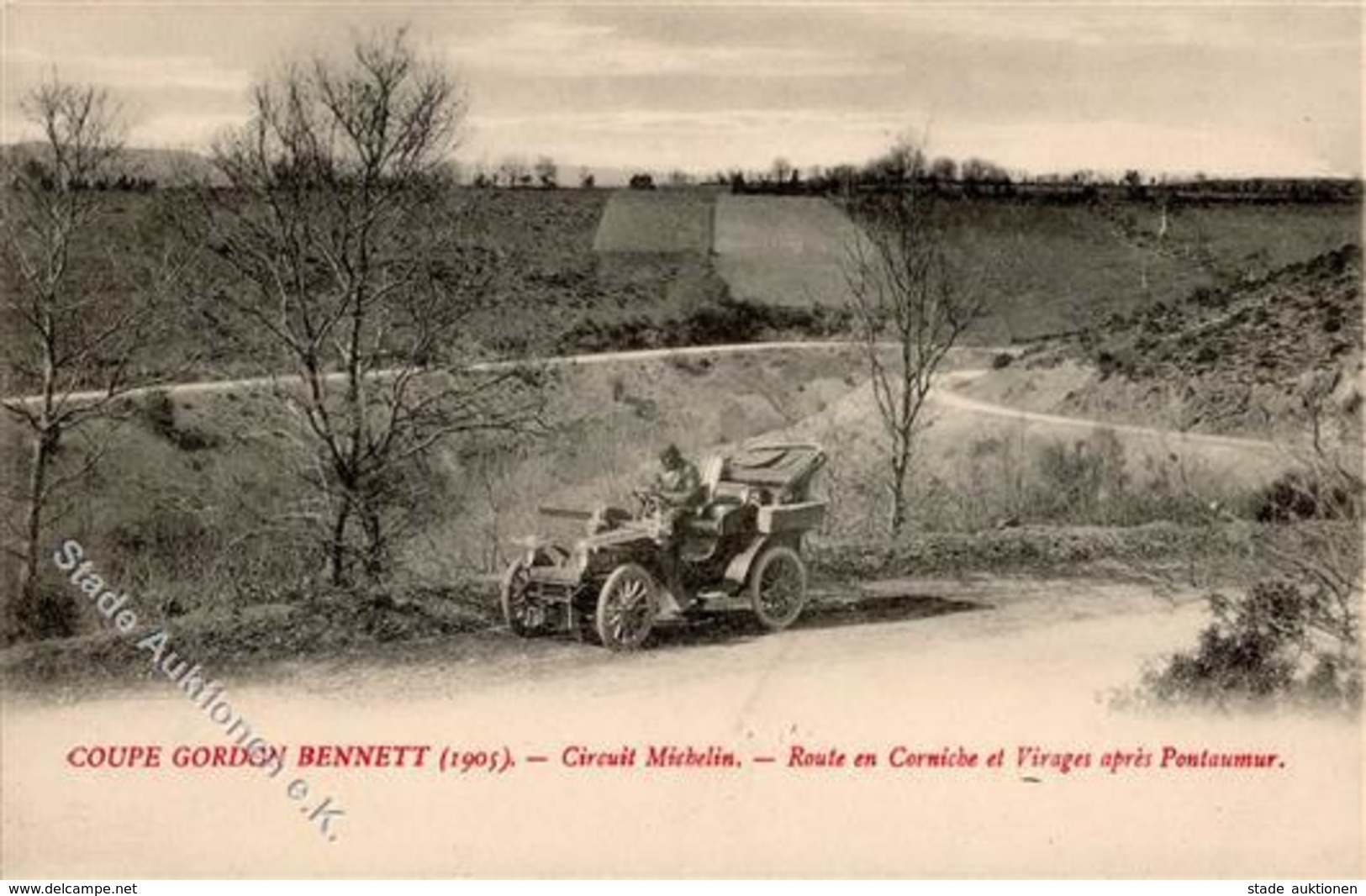 Gordon-Bennett-Rennen Circuit Michelin 1905 I-II - Other & Unclassified