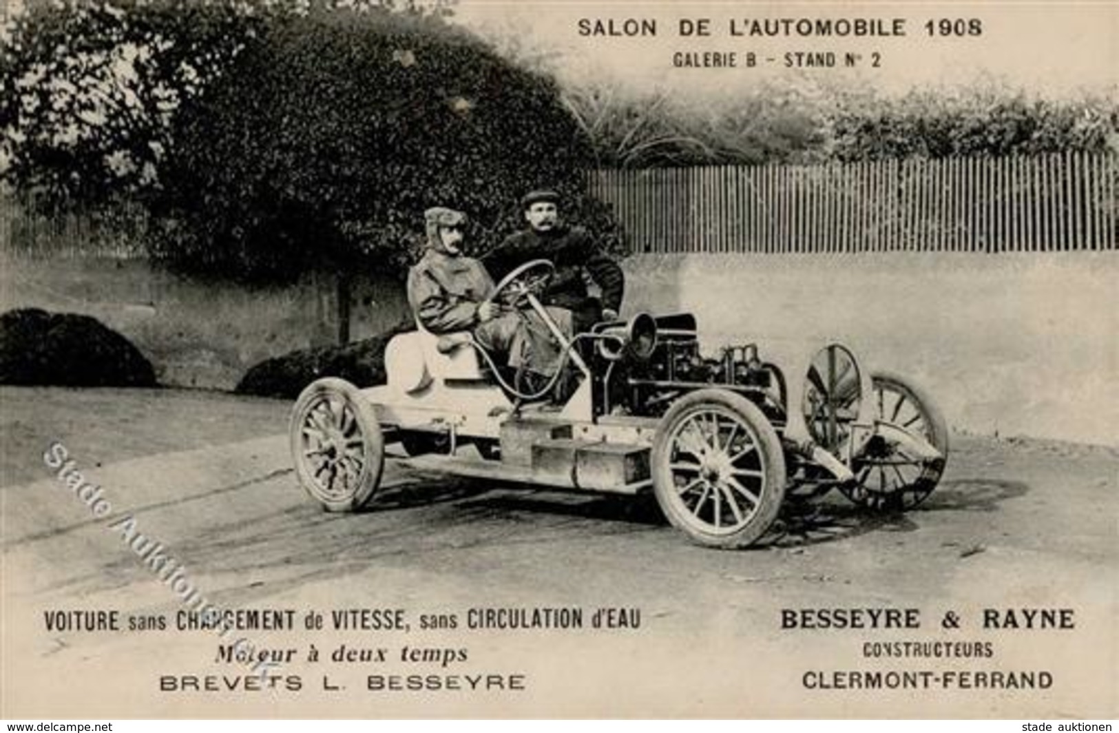 Oldtimer Brevets L. Besseyre I-II - Autres & Non Classés