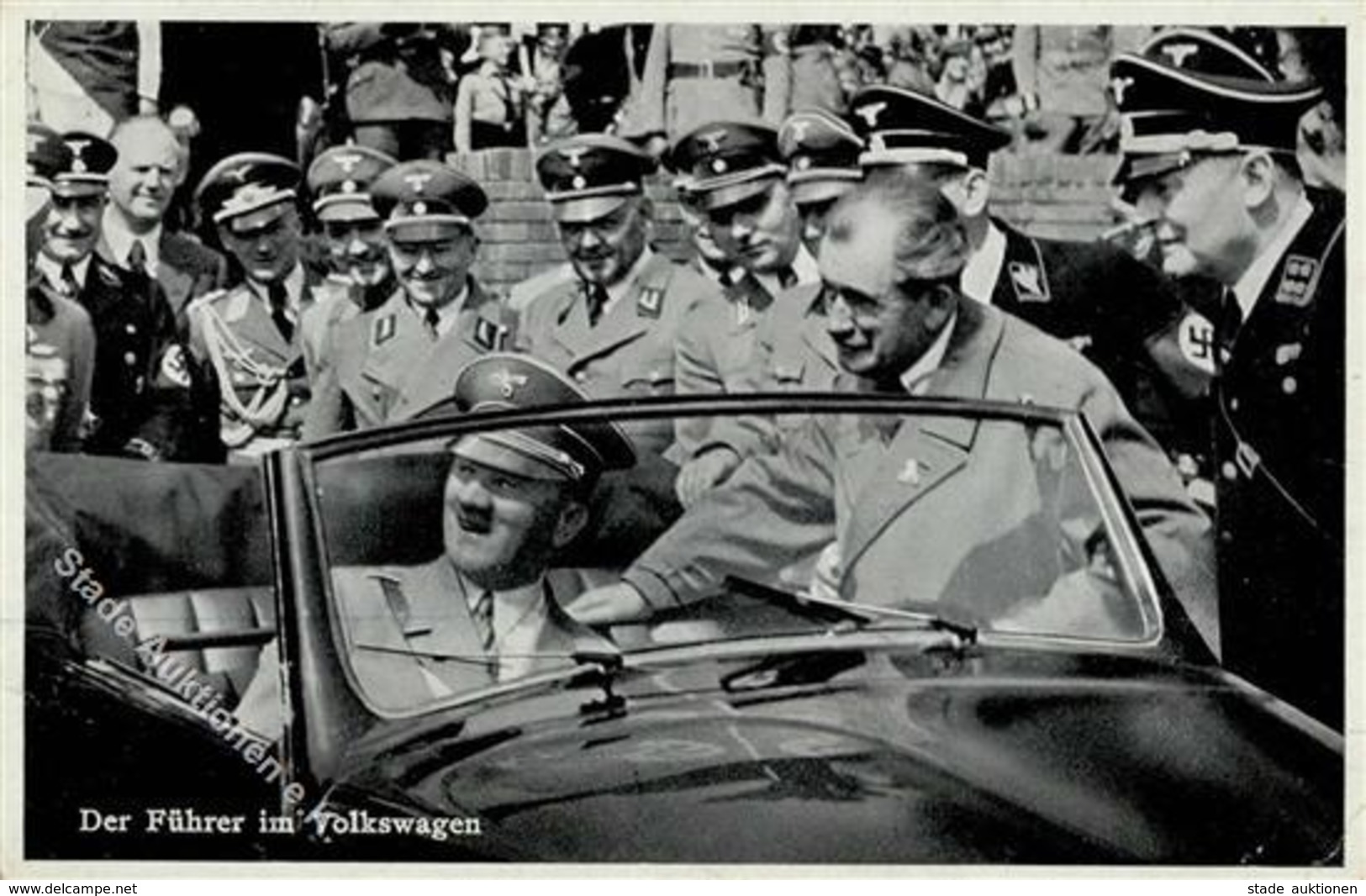 VW - Hitler WK II Im VOLKSWAGEN, Ecke Gestoßen II - Other & Unclassified