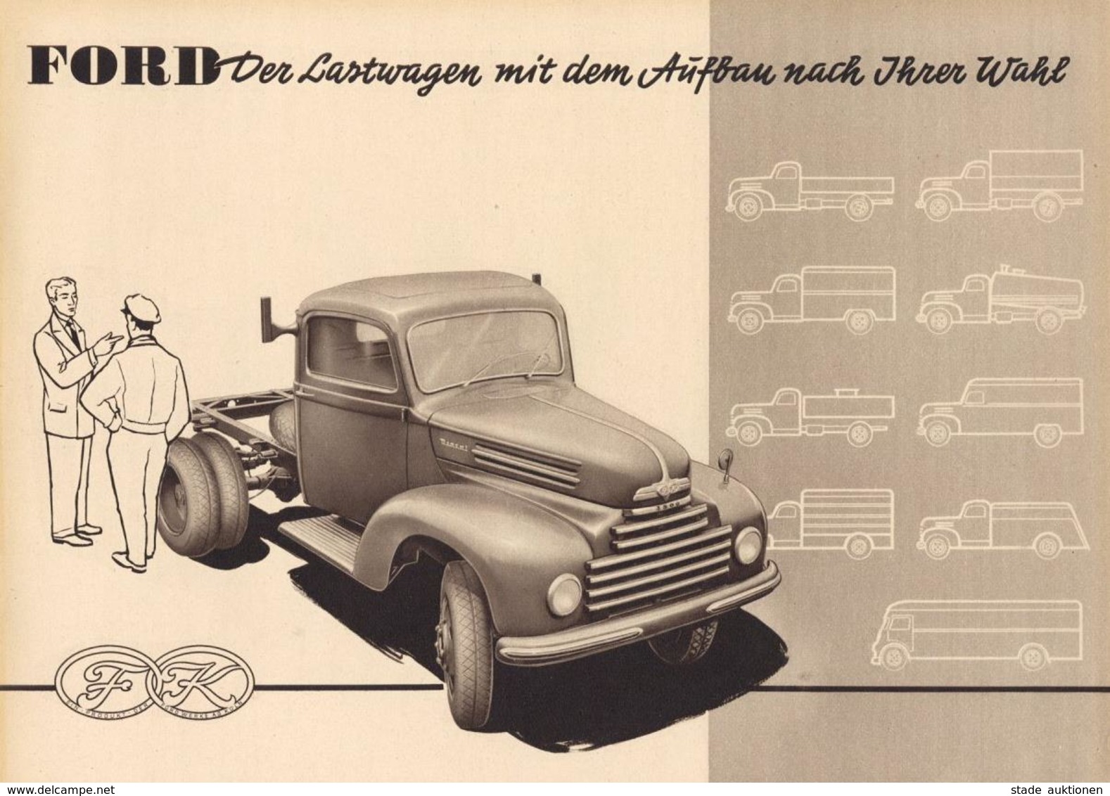 Auto Ford LKW Broschüre Sowie Weitere Produktblätter Und Preisliste 1960 I-II - Sonstige & Ohne Zuordnung