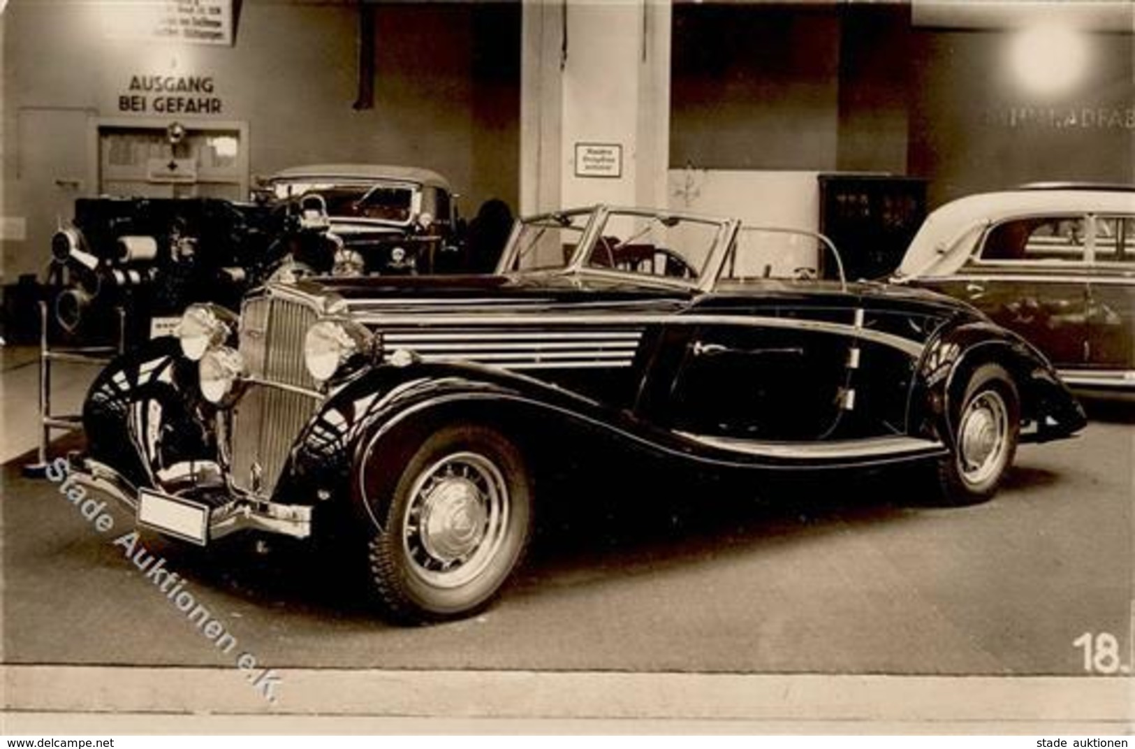 Auto MAYBACH Autoschau Berlin 1936 I-II - Sonstige & Ohne Zuordnung