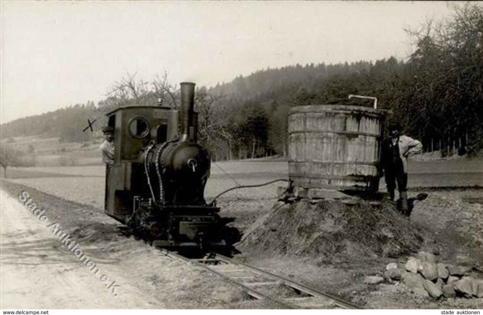 Kleinbahn Kanton Schyz Foto AK I-II - Trains