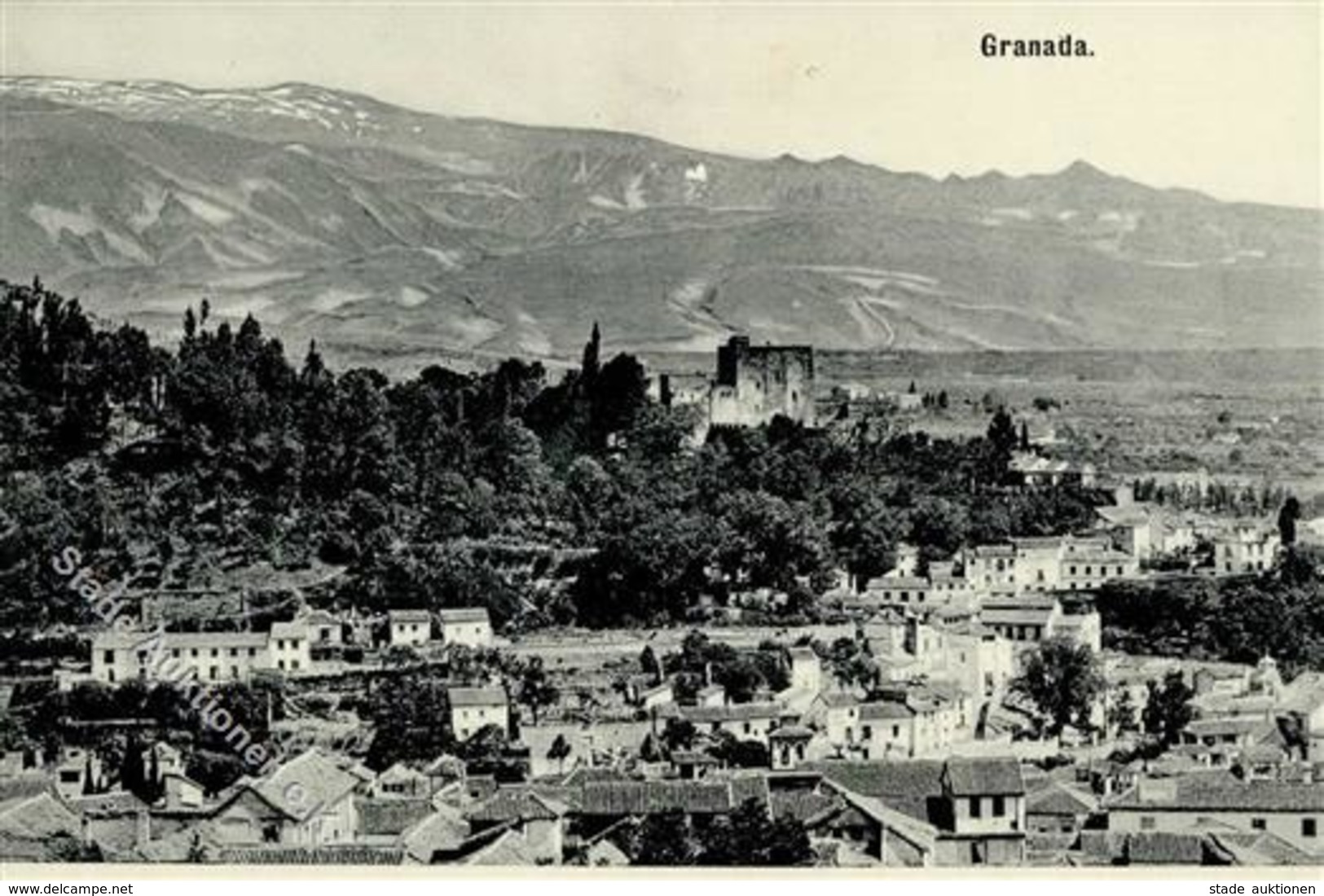 Deutsche Post Marokko Granada Stpl. Tanger Deutsche Post 9.11.... I-II - Geschichte