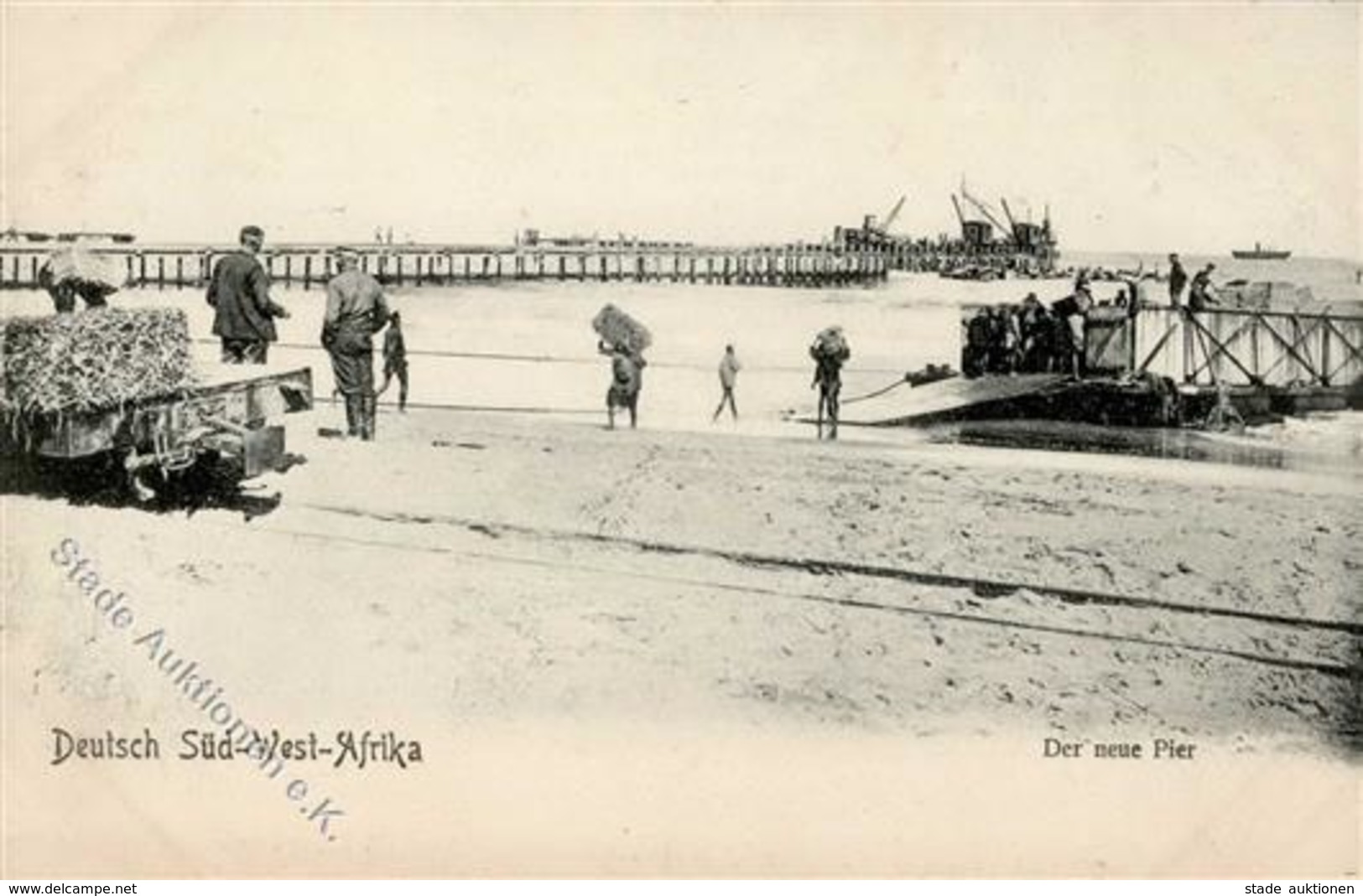 Kolonien Deutsch Südwestafrika Der Neue Pier I-II Colonies - Histoire