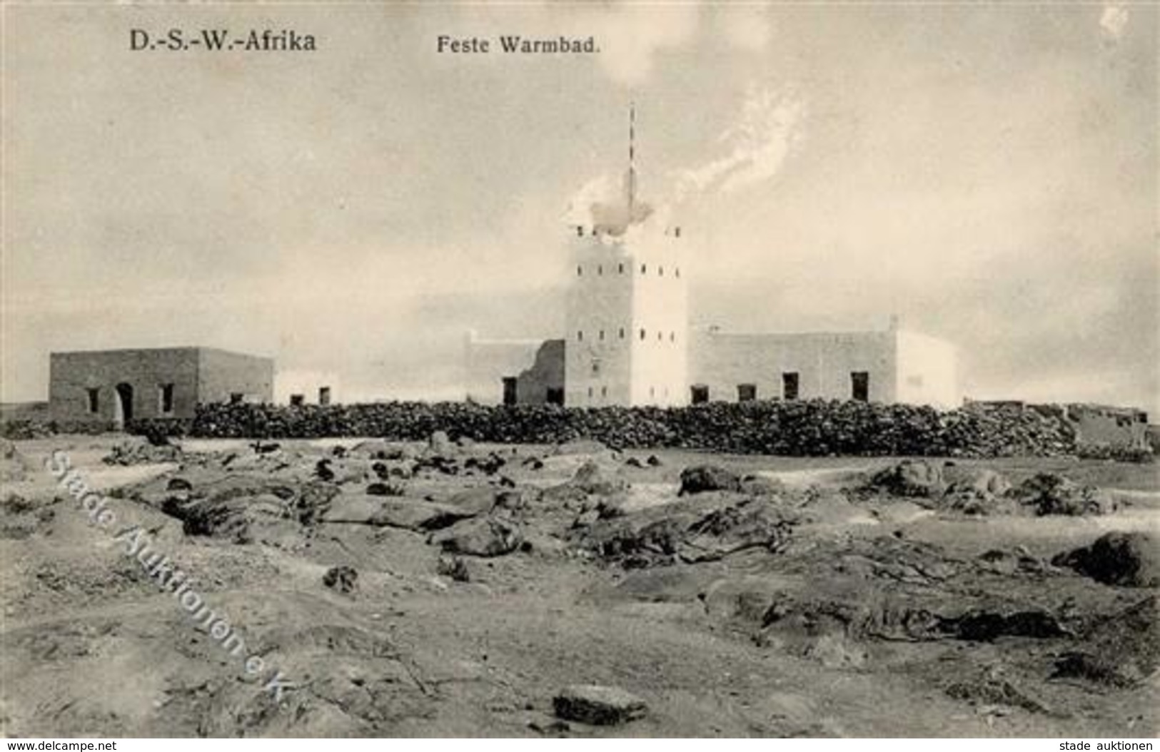 Kolonien Deutsch Südwestafrika Feste Warmbad 1911 I-II Colonies - History