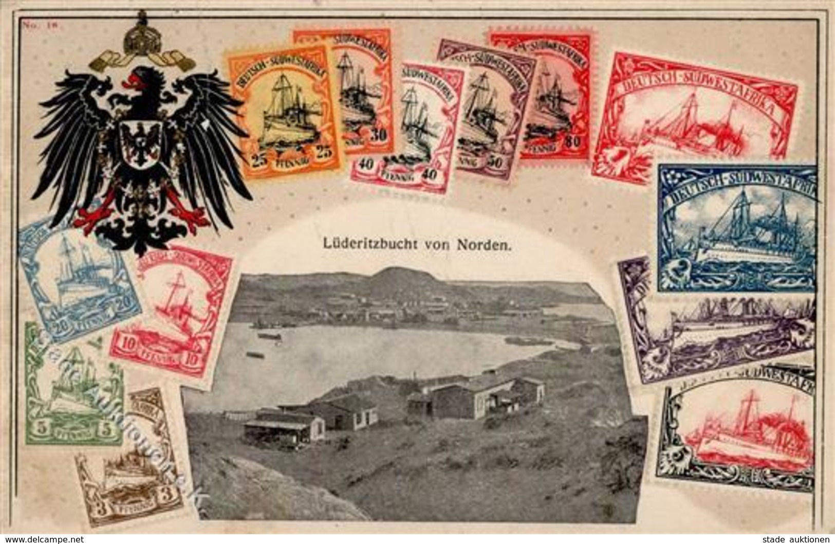 Kolonien Deutsch Südwestafrika Lüderitzbucht I-II Colonies - History