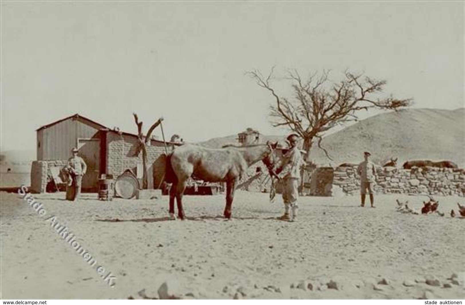 Kolonien Deutsch Südwestafrika Polizeistation Neisib Foto AK I-II Colonies - History