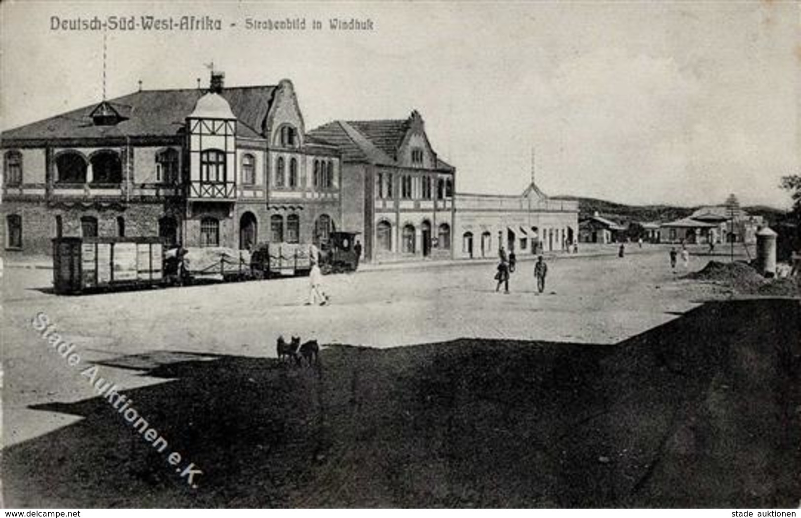 Kolonien Deutsch Südwestafrika Windhuk Eisenbahn  1912 I-II Chemin De Fer Colonies - Storia