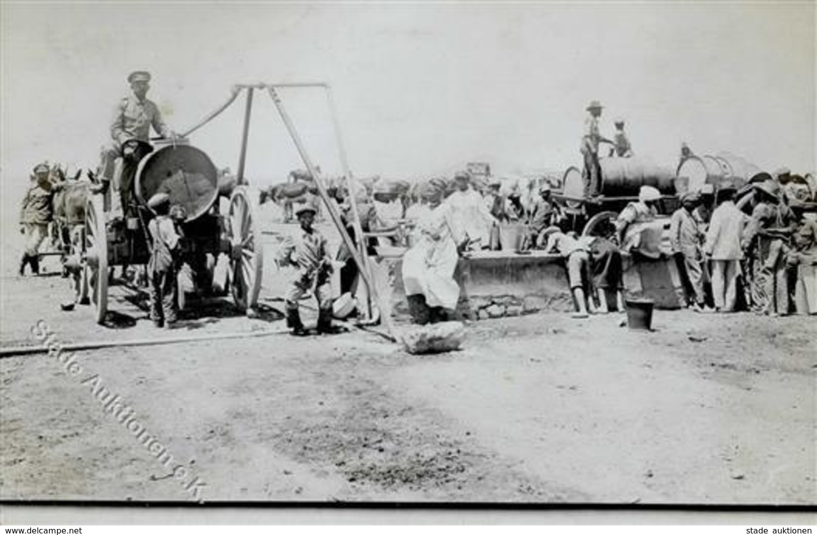 Kolonien Deutsch-Südwestafrika Allgemeiner Brunnen Bei Windhuk Foto-Karte I-II Colonies - Geschiedenis