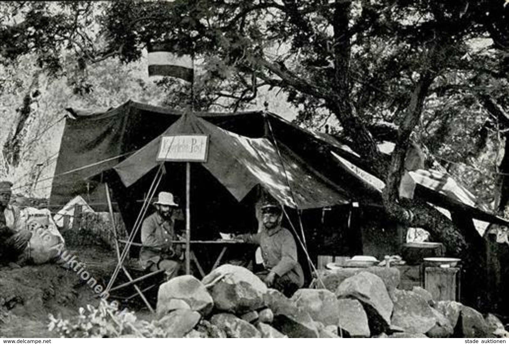 Kolonien Deutsch-Südwestafrika Feldpoststation Stpl. Aus 17.9.07 I-II Colonies - Histoire