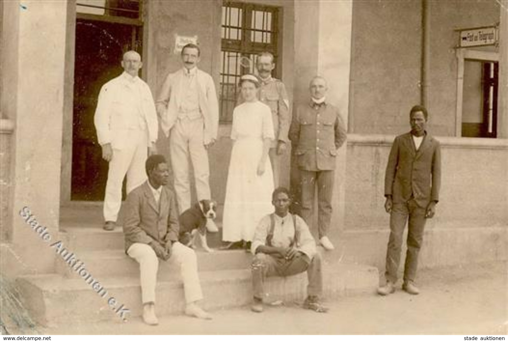 Kolonien Deutsch-Südwestafrika Karibib Postamt Stpl. Karibib 20.1.12 I-II Colonies - Histoire