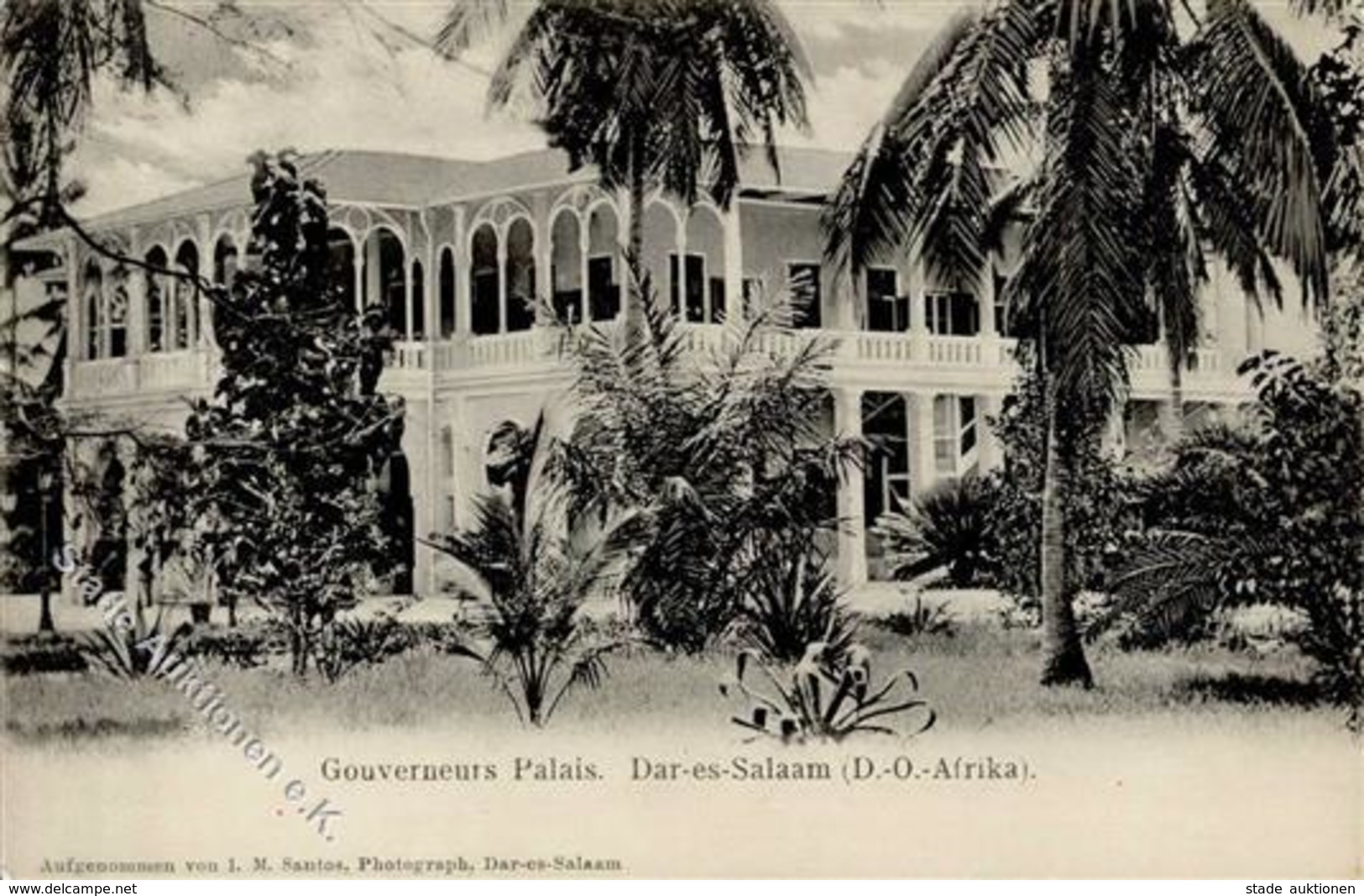 Kolonien Deutsch Ostafrika Dar-es-Salaam Gouverneurs Palais I-II Colonies - Histoire