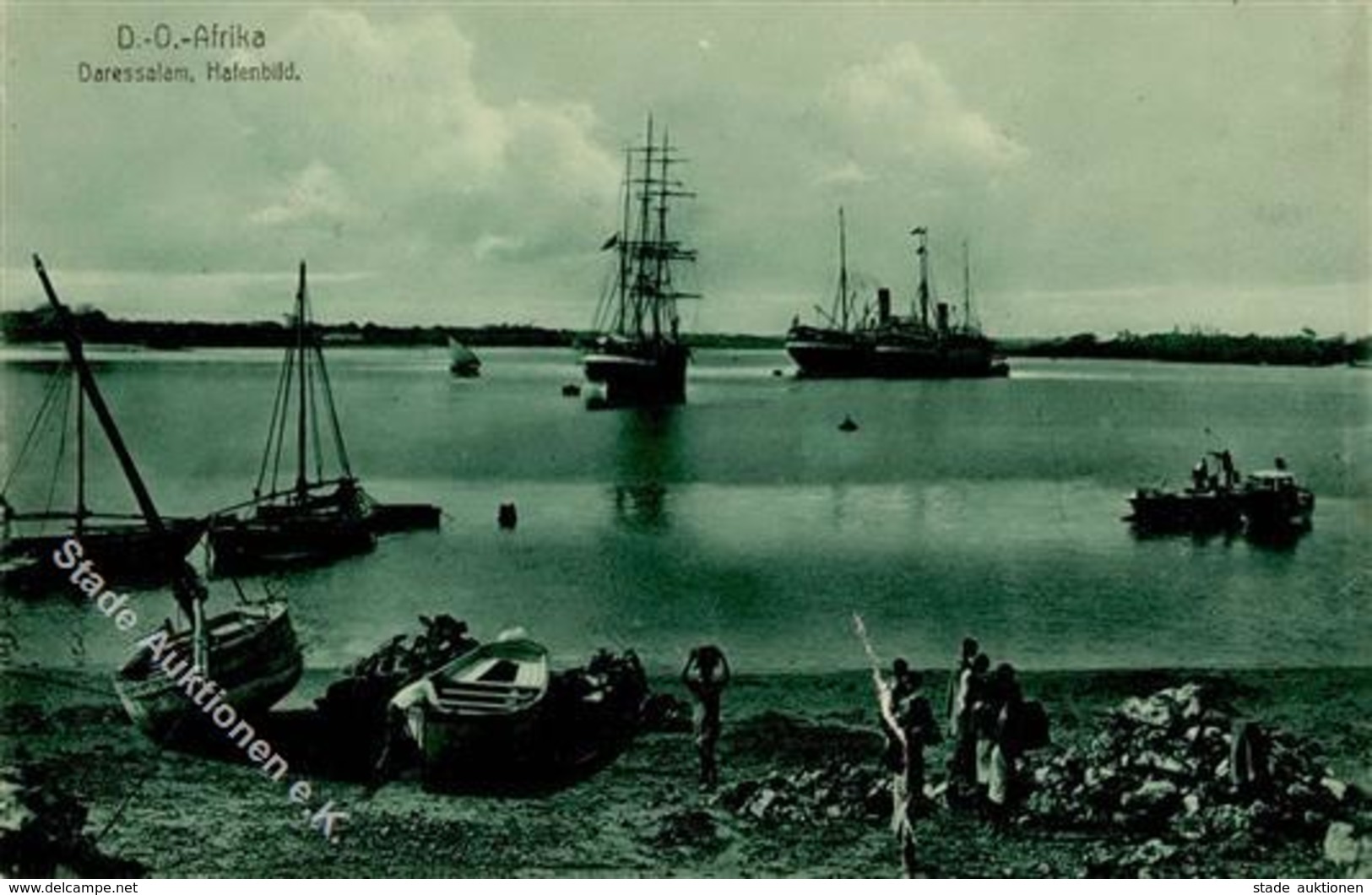 Kolonien Deutsch Ostafrika Dar-es-Salaam Hafen I-II Colonies - Histoire