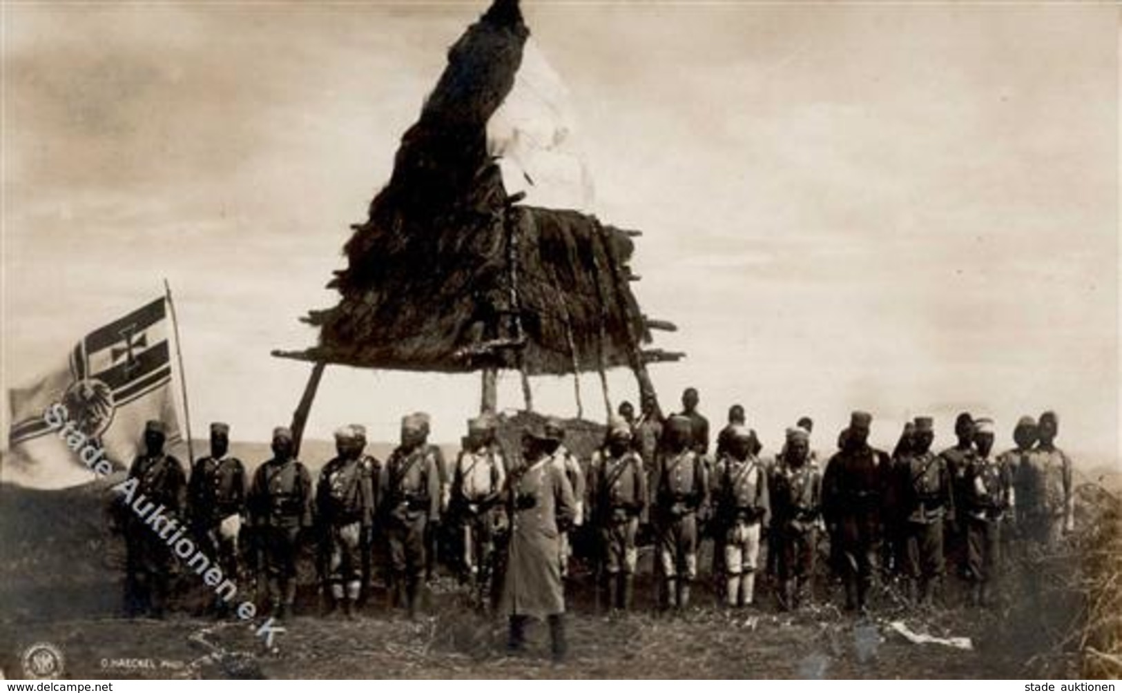 Kolonien Deutsch Ostafrika Militärische Signal- U. Beobachtungsstation Foto AK I-II Colonies - History