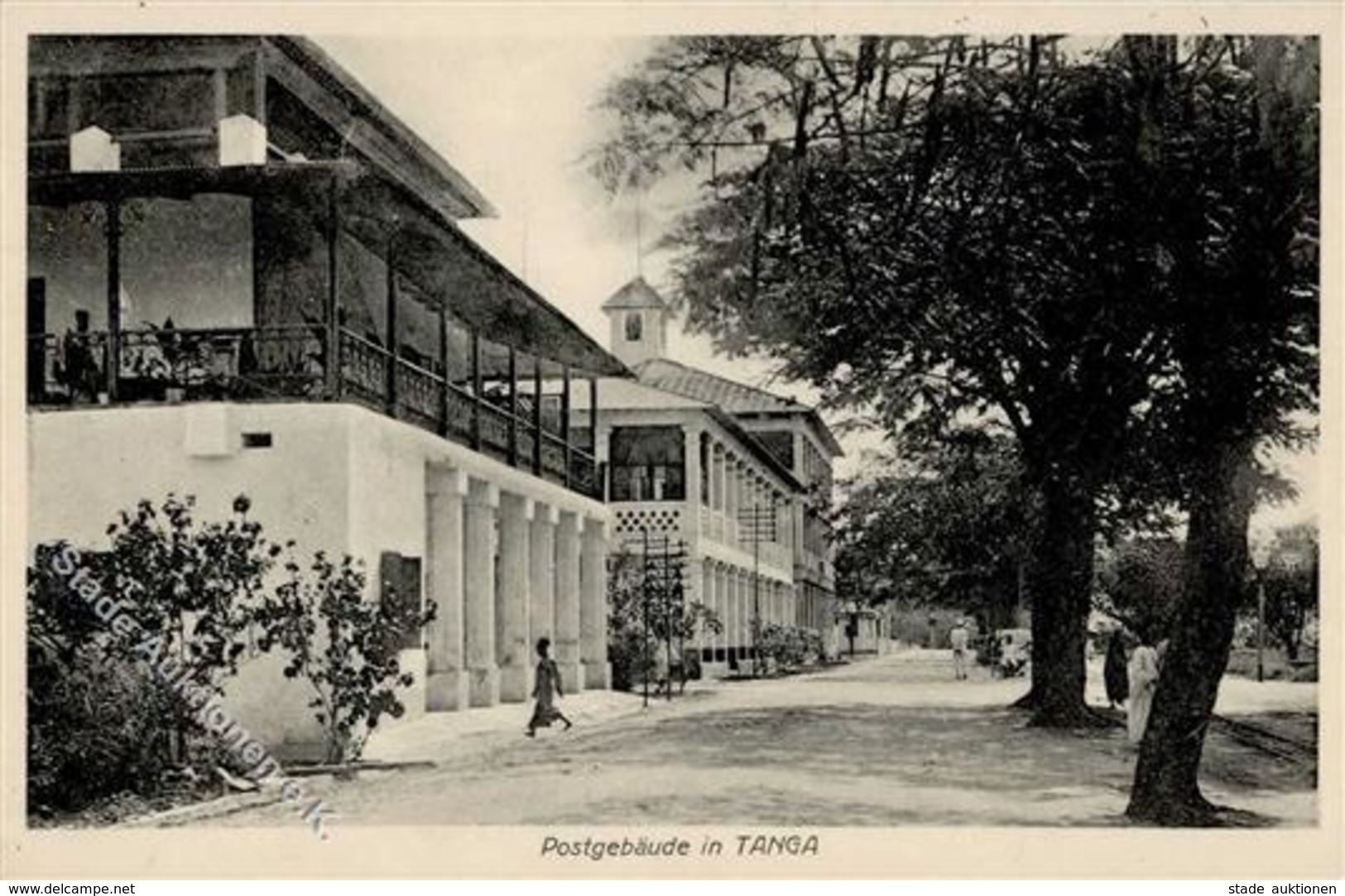 Kolonien Deutsch Ostafrika Tanga Postgebäude I-II Colonies - Histoire