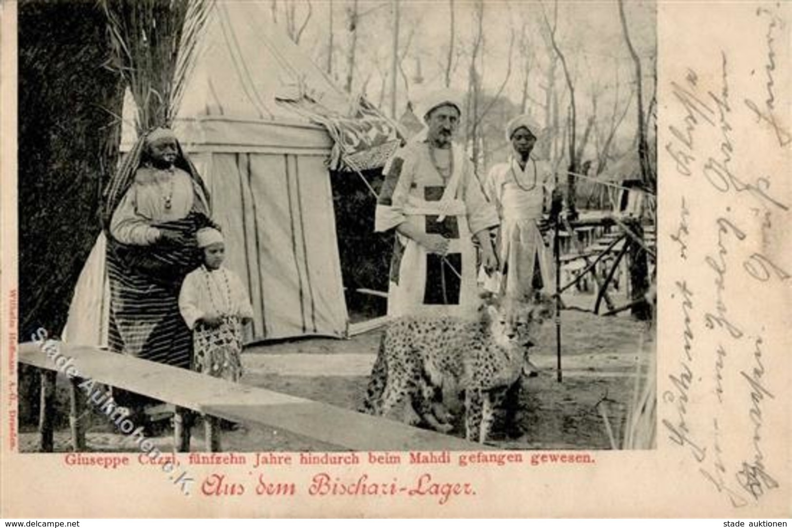 Kamerun Bischari Lager 1909 I-II - Guerre 1914-18