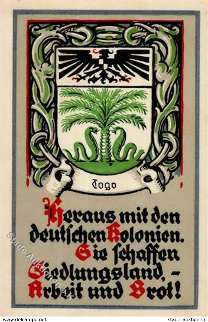 Kolonien TOGO - I-II Colonies - Geschichte