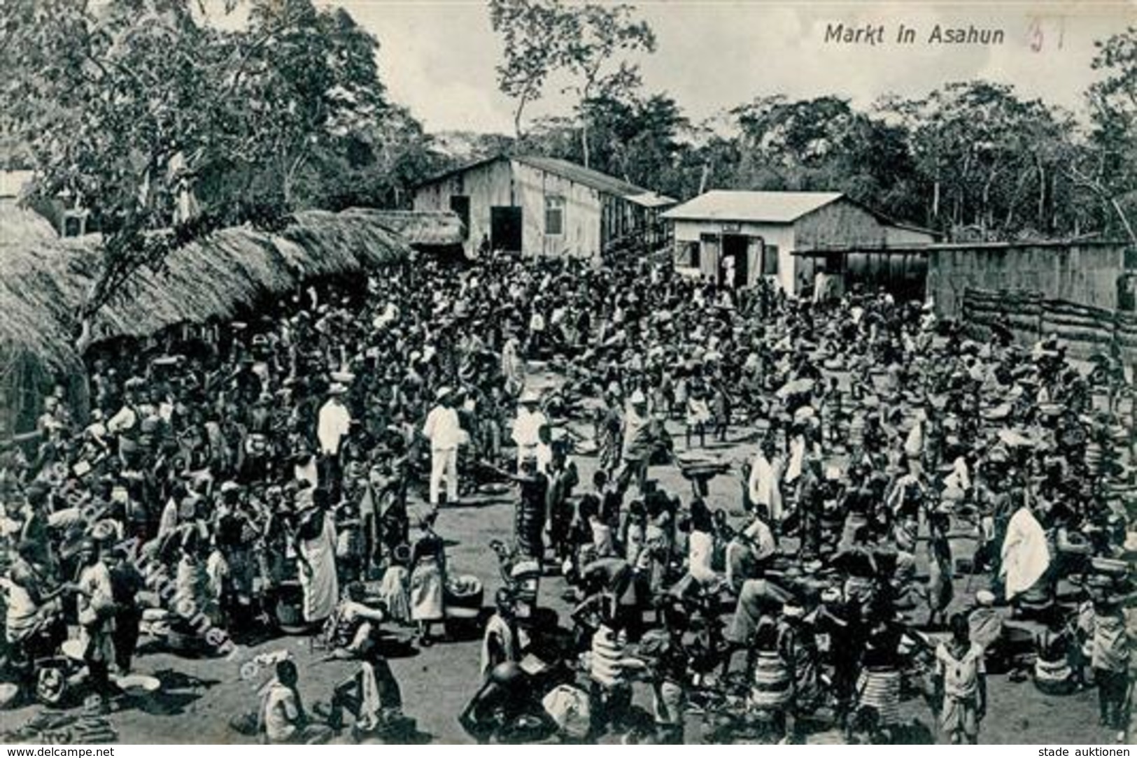 Kolonien Togo Asahun Markt I-II Colonies - Geschichte