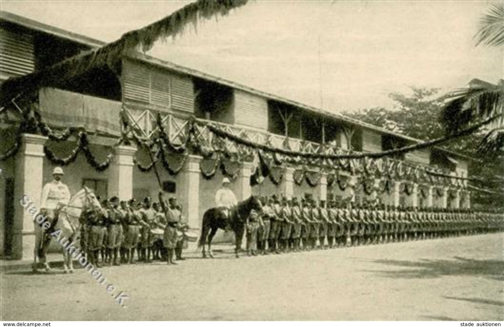 Kolonien Togo Polizeitruppe In Lome I-II Colonies - Geschichte