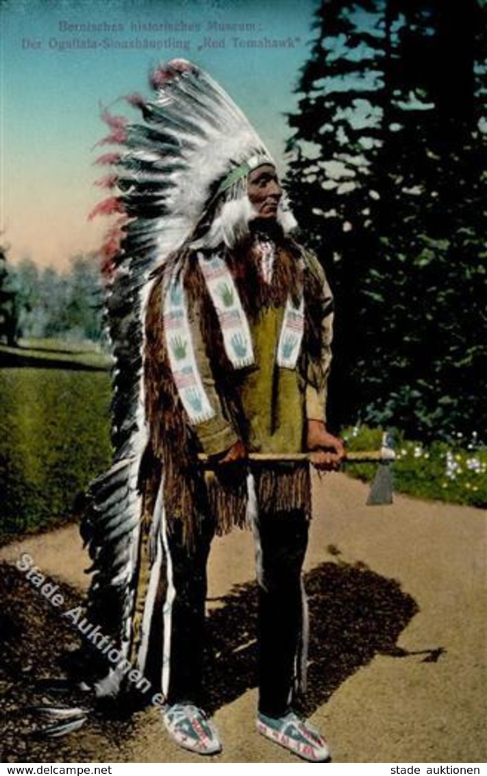 Indianer Ogallala Siouxhäptling Red Tomahawk I-II - Native Americans