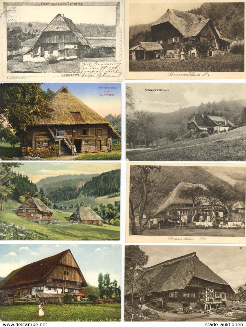 Schwarzwaldhaus Album Mit Circa 100 Ansichtskarten I-II - History