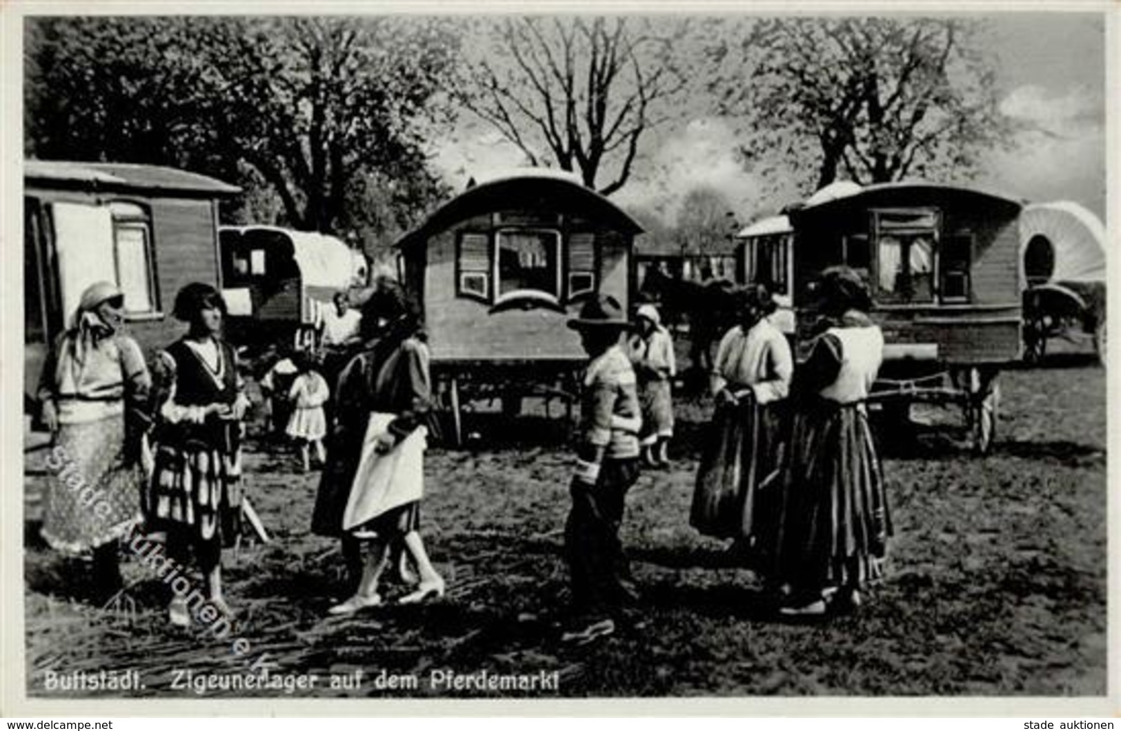 Zigeuner Buttstädt (O5232) Lager Auf Dem Pferdemarkt I-II - History