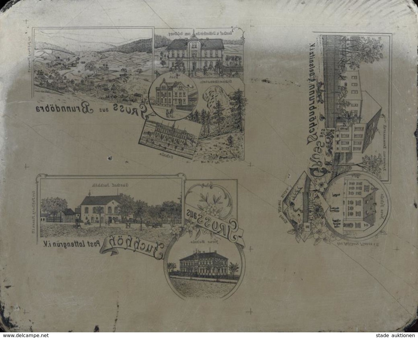 AK-Geschichte 1 LithographiesteinI-II - Histoire