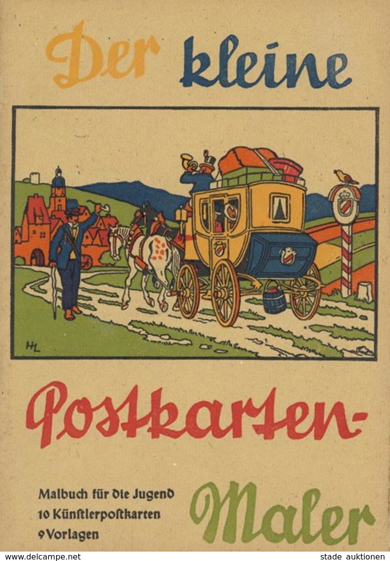 AK-Geschichte Der Kleine Postkarten Maler Malbuch Für Die Jugend II - Histoire