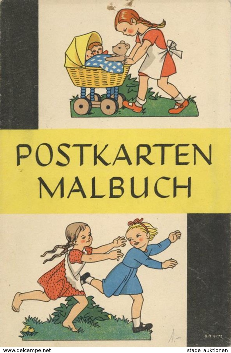 AK-Geschichte Postkarten Malbuch II - Historia