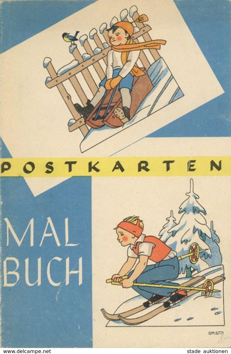 AK-Geschichte Postkarten Malbuch II - Histoire