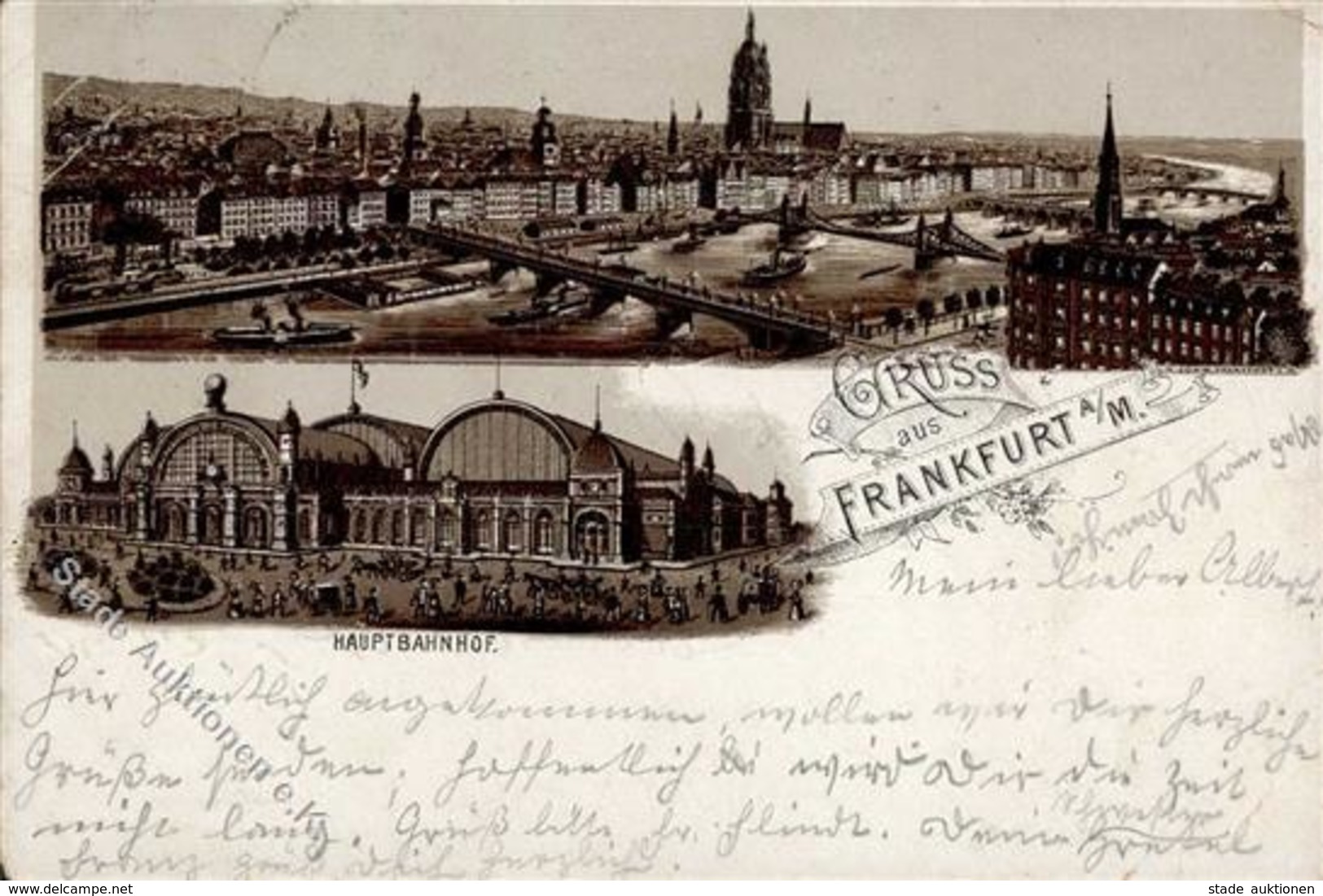 Vorläufer Frankfurt (6000) 1893 II (Eckbug) - Ohne Zuordnung